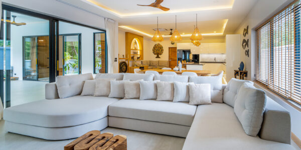 New Tropical 3 Bedroom Pool Villa in Lamai, Koh Samui – For Sale