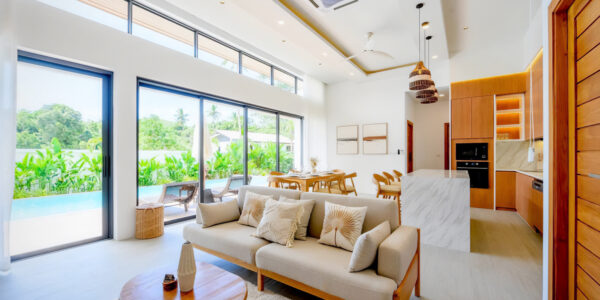 New 3 Bedroom Pool Villa in Bang Rak, Koh Samui – For Sale