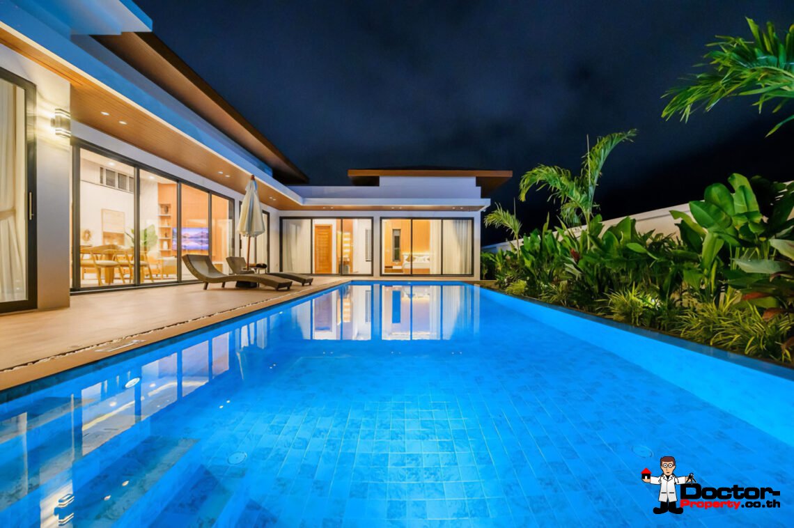 New 3 Bedroom Pool Villa in Bang Rak, Koh Samui – For Sale