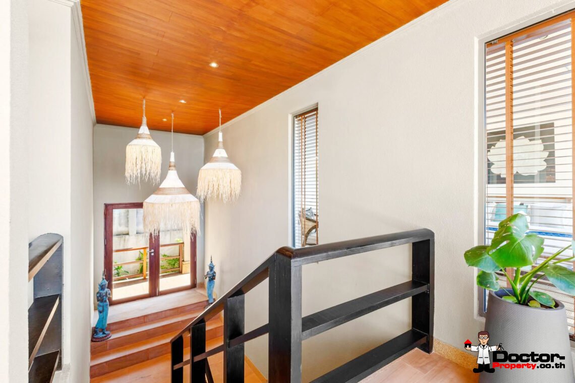 Spacious 5 Bedroom Pool Villa with Stunning Sea View in Angthong, Koh Samui – For Sale