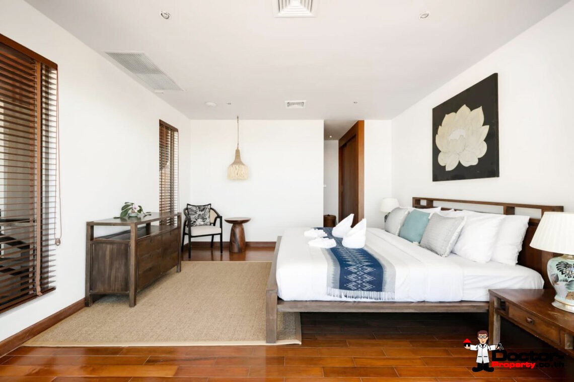 Spacious 5 Bedroom Pool Villa with Stunning Sea View in Angthong, Koh Samui – For Sale