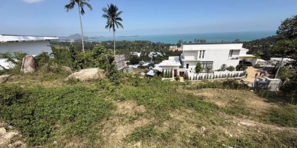 Land 1400 sqm of Sea View in Chaweng Noi, Koh Samui – For Sale