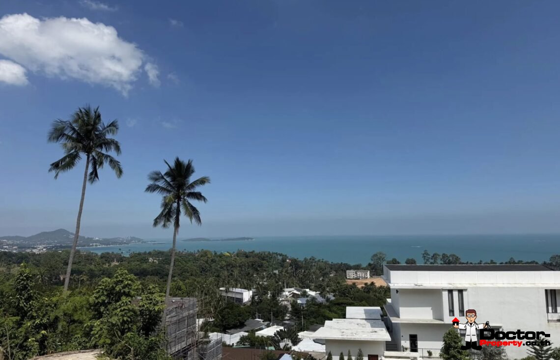 Land 1400 sqm of Sea View in Chaweng Noi, Koh Samui – For Sale