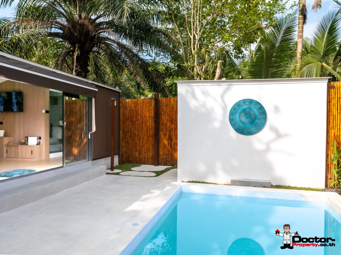 1 Bedroom Pool Villa in Ban Tai, Koh Samui – For Sale
