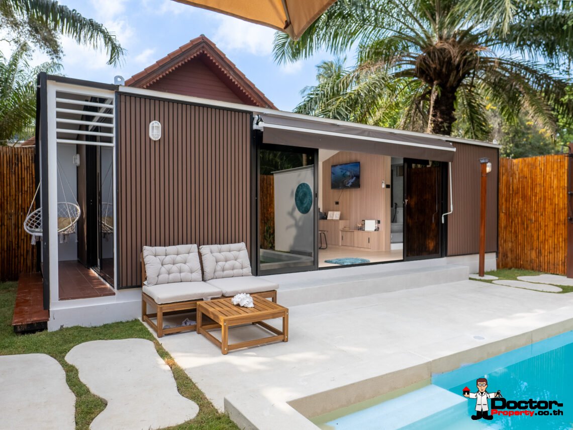 1 Bedroom Pool Villa in Ban Tai, Koh Samui – For Sale