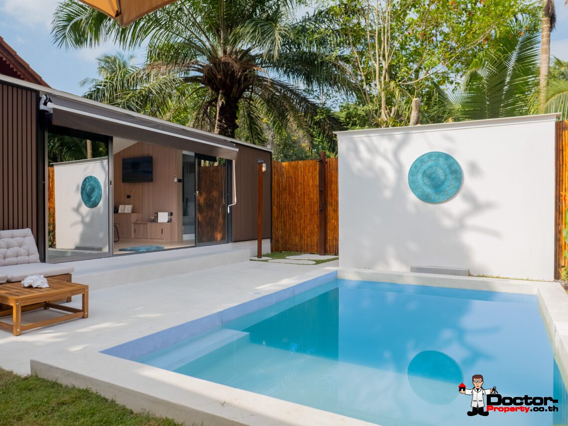 1 Bedroom Pool Villa in Ban Tai, Koh Samui – For Sale