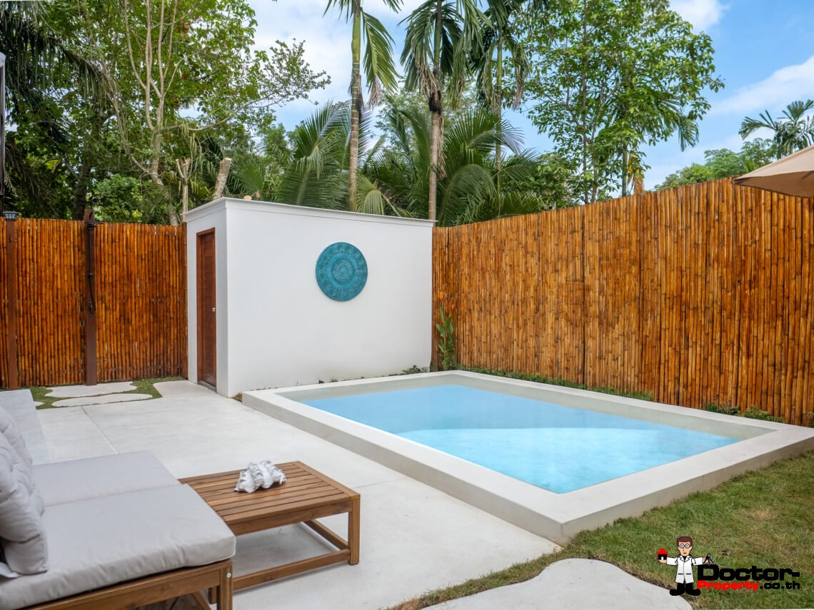 1 Bedroom Pool Villa in Ban Tai, Koh Samui – For Sale