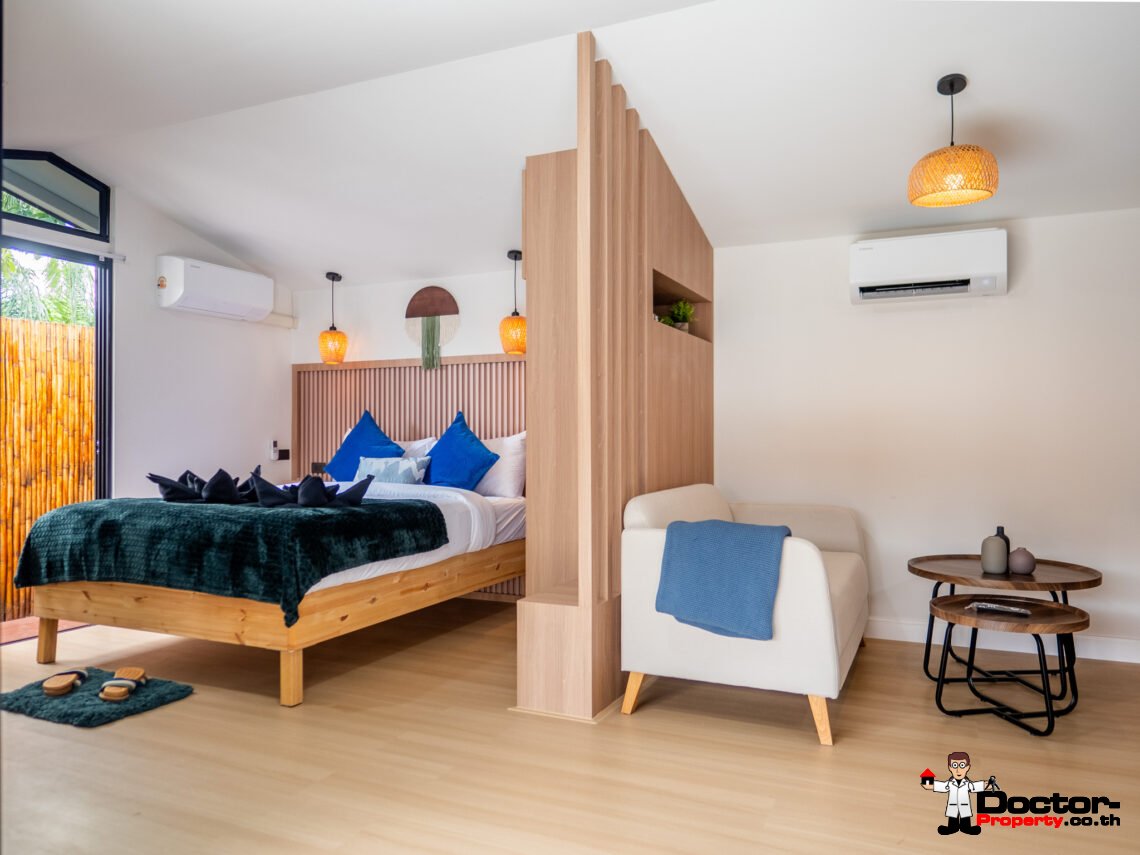 1 Bedroom Pool Villa in Ban Tai, Koh Samui – For Sale