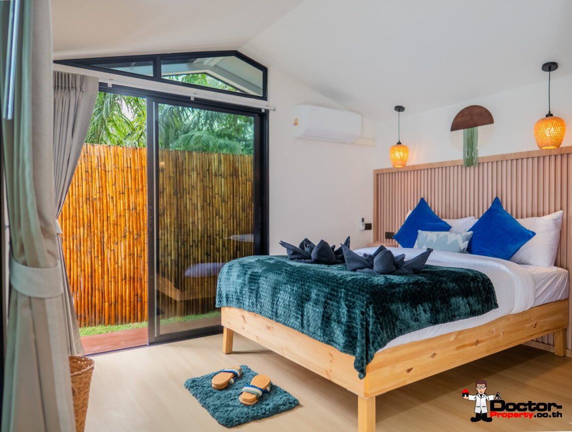 1 Bedroom Pool Villa in Ban Tai, Koh Samui – For Sale