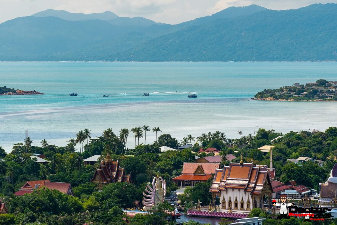 Land 1 Rai of Sea View in Plai Laem, Koh Samui – For Sale