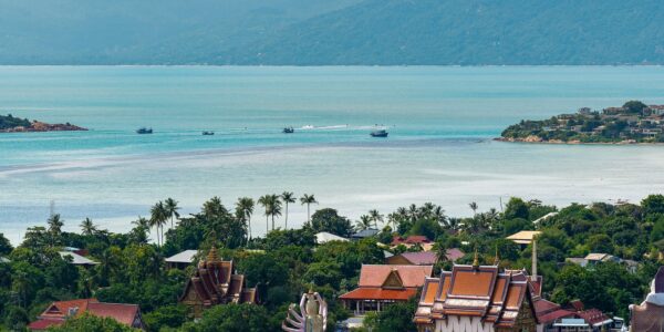 Land 1 Rai of Sea View in Plai Laem, Koh Samui – For Sale