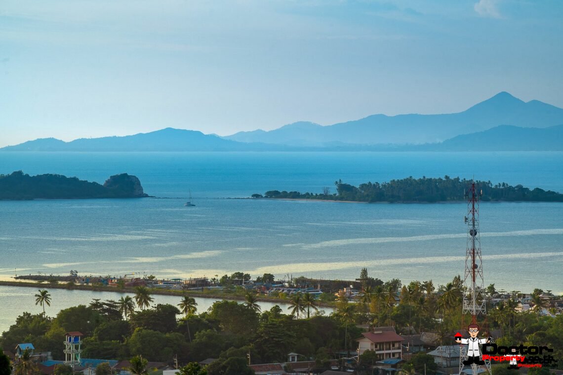 Land 1 Rai of Sea View in Plai Laem, Koh Samui – For Sale