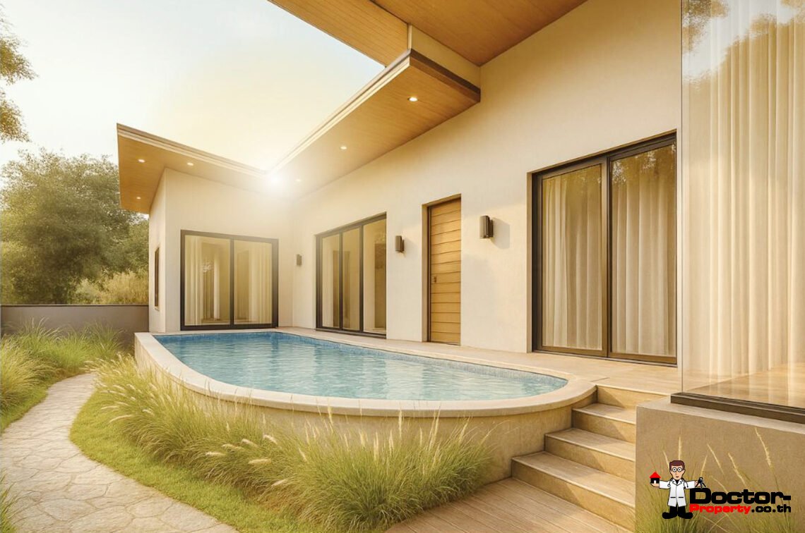 New 2 Bedroom Pool Villa in Angthong, Koh Samui – For Sale