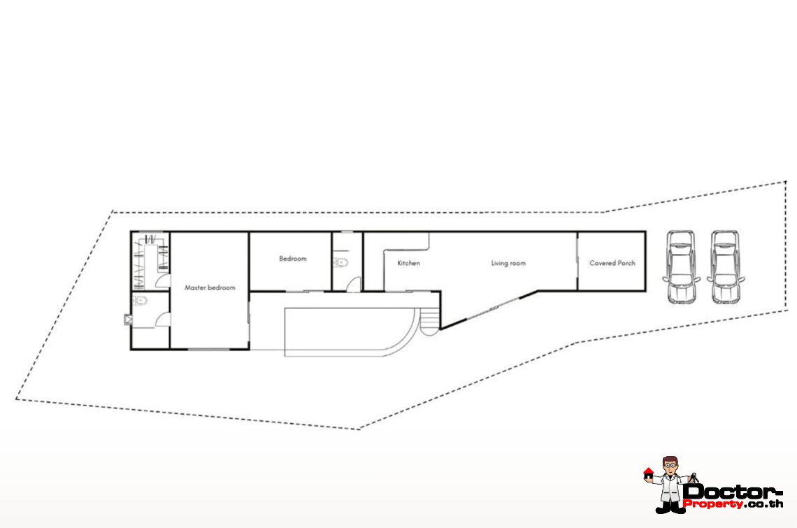 New 2 Bedroom Pool Villa in Angthong, Koh Samui – For Sale