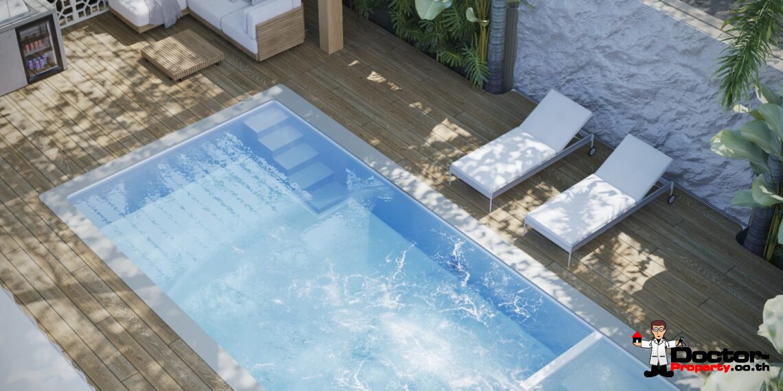 Modern 2 Bedroom Pool Villa in Mae Nam, Koh Samui – For Sale