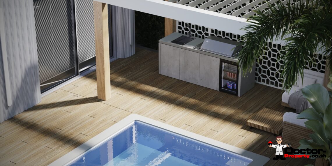 Modern 2 Bedroom Pool Villa in Mae Nam, Koh Samui – For Sale