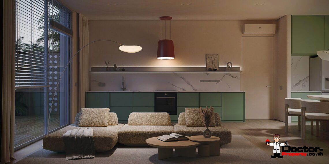 Modern 2 Bedroom Pool Villa in Mae Nam, Koh Samui – For Sale