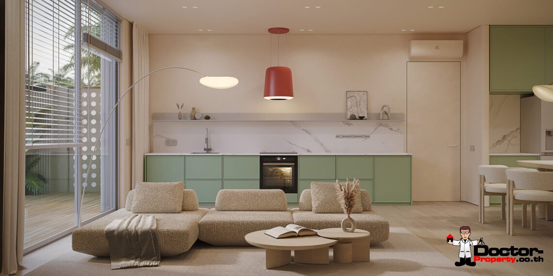 Modern 2 Bedroom Pool Villa in Mae Nam, Koh Samui – For Sale