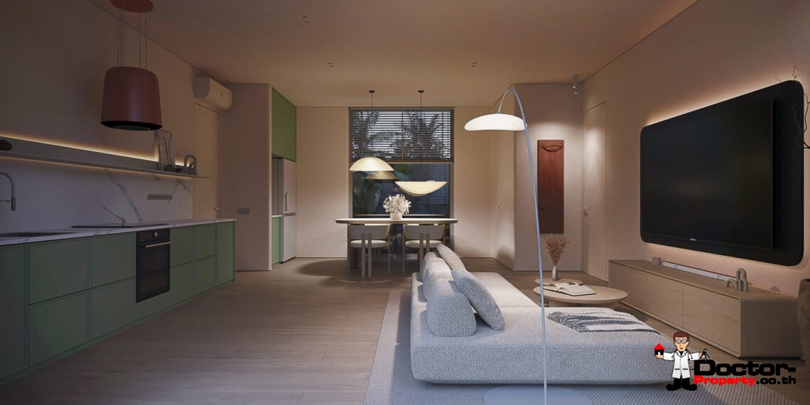 Modern 2 Bedroom Pool Villa in Mae Nam, Koh Samui – For Sale