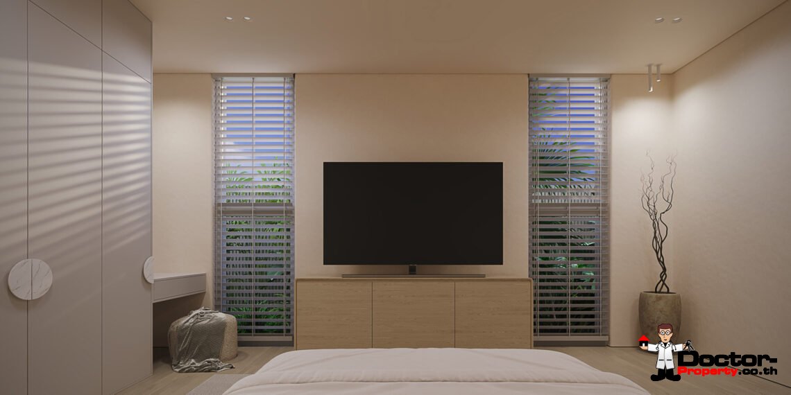 Modern 2 Bedroom Pool Villa in Mae Nam, Koh Samui – For Sale