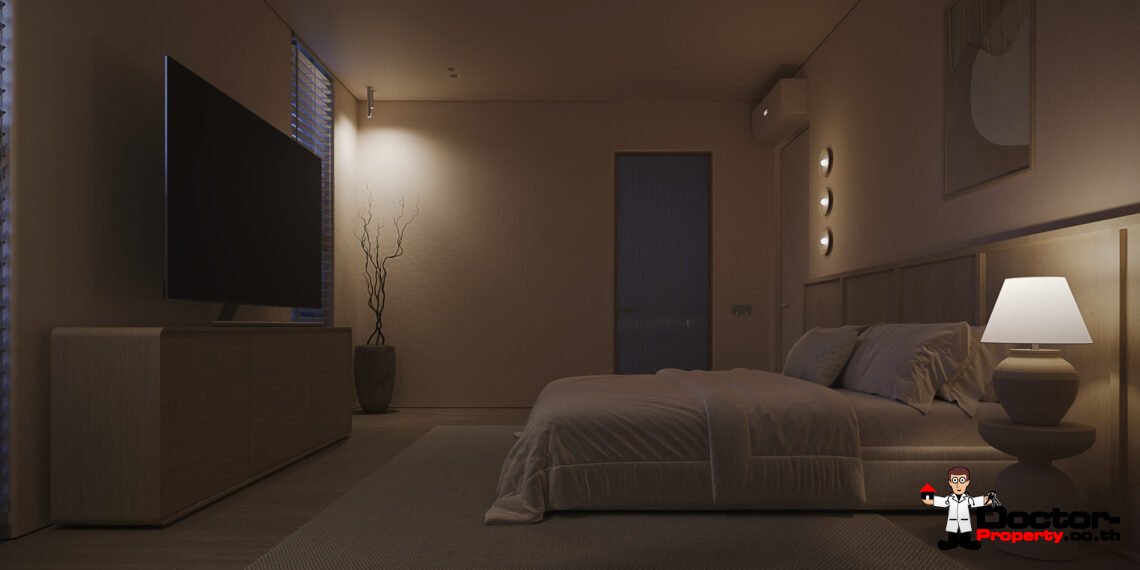 Modern 2 Bedroom Pool Villa in Mae Nam, Koh Samui – For Sale