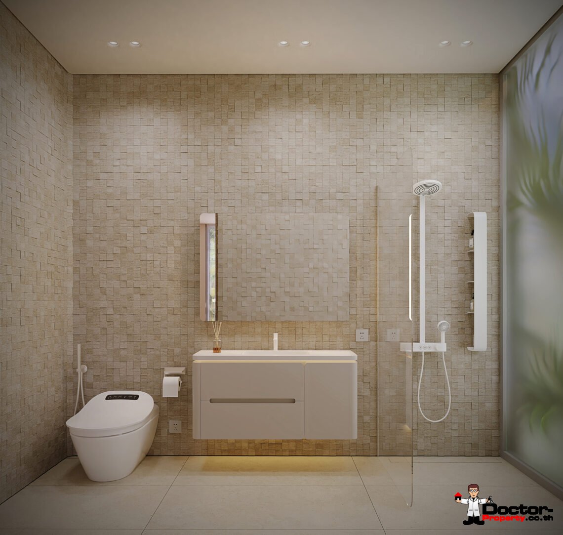 Modern 2 Bedroom Pool Villa in Mae Nam, Koh Samui – For Sale