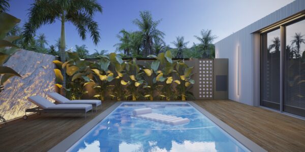 Modern 2 Bedroom Pool Villa in Mae Nam, Koh Samui – For Sale