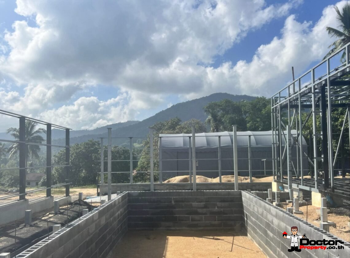 Modern 2 Bedroom Pool Villa in Mae Nam, Koh Samui – For Sale