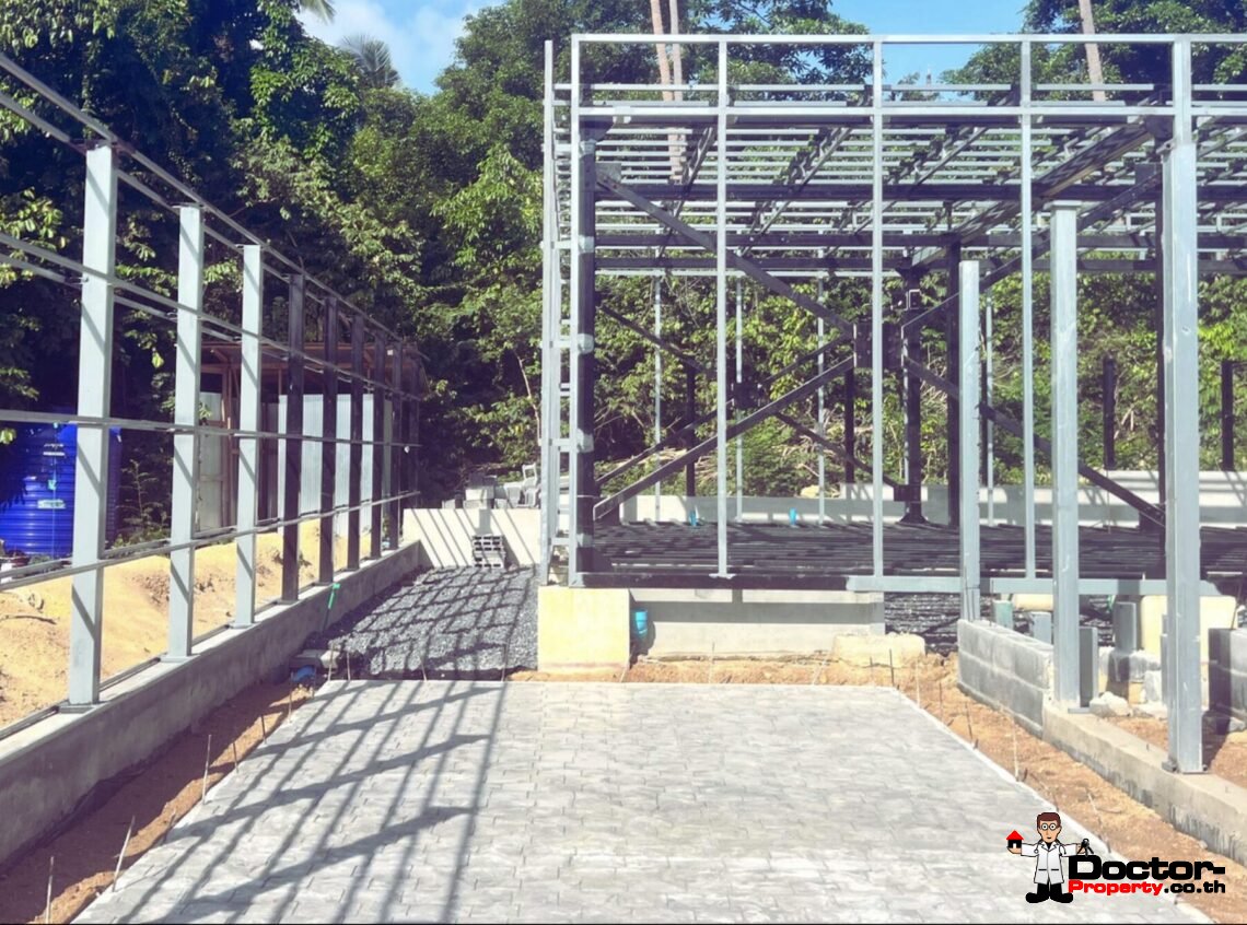 Modern 2 Bedroom Pool Villa in Mae Nam, Koh Samui – For Sale