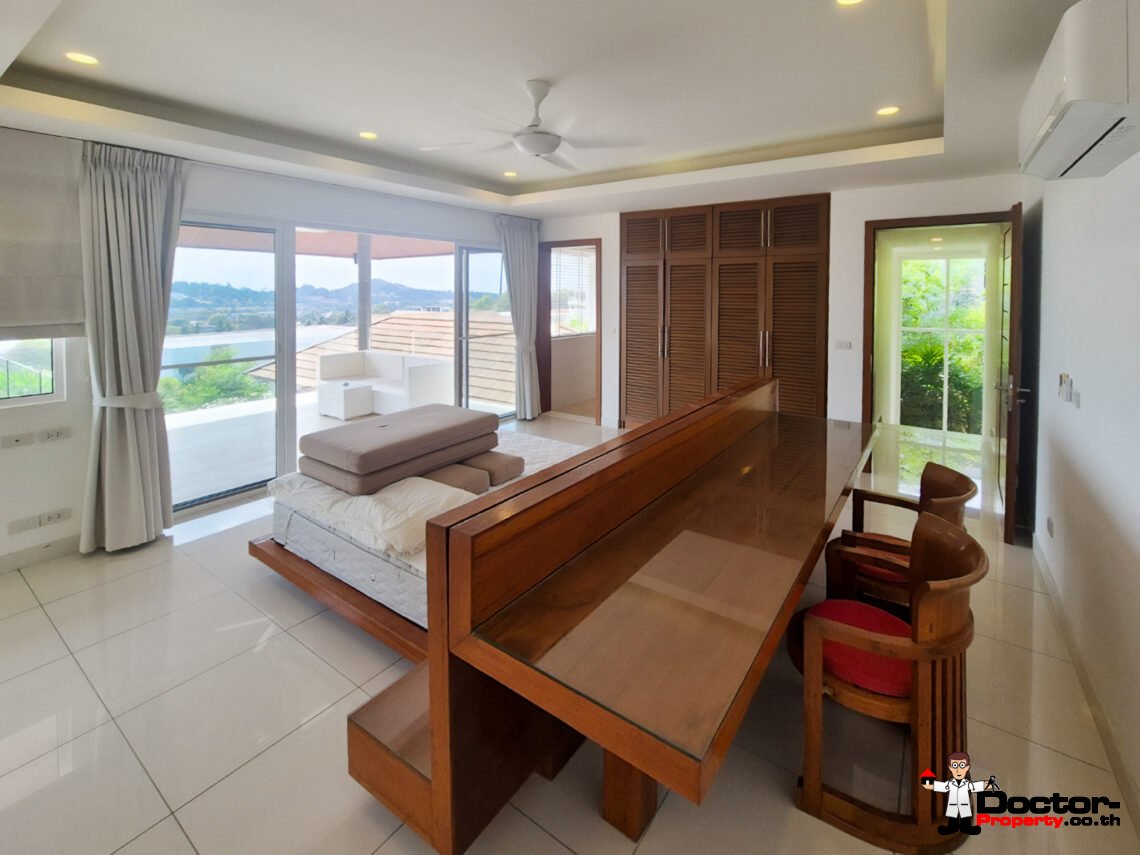 5 Bedroom Sea View Villa in Choeng Mon, Koh Samui – For Sale