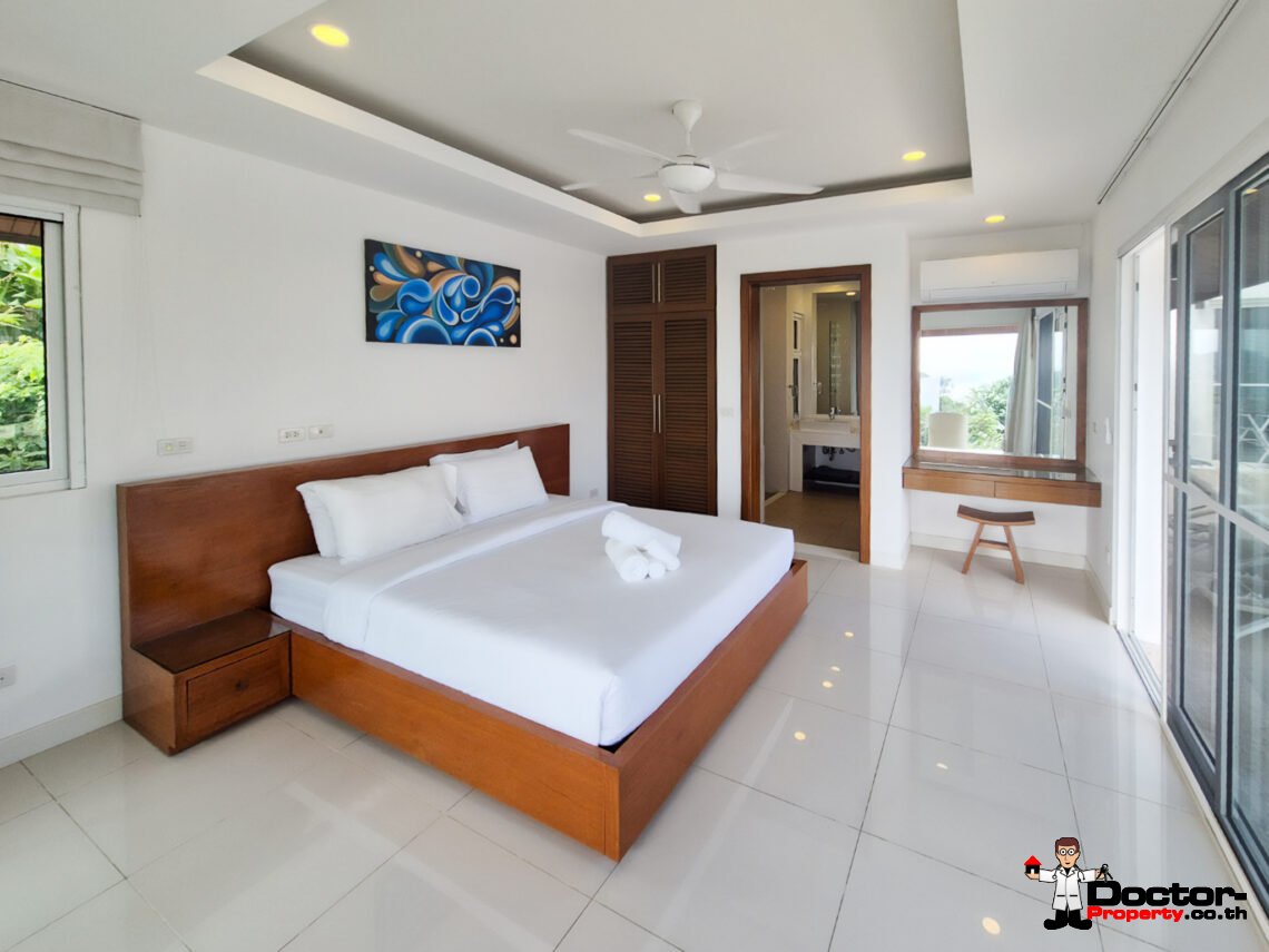 5 Bedroom Sea View Villa in Choeng Mon, Koh Samui – For Sale