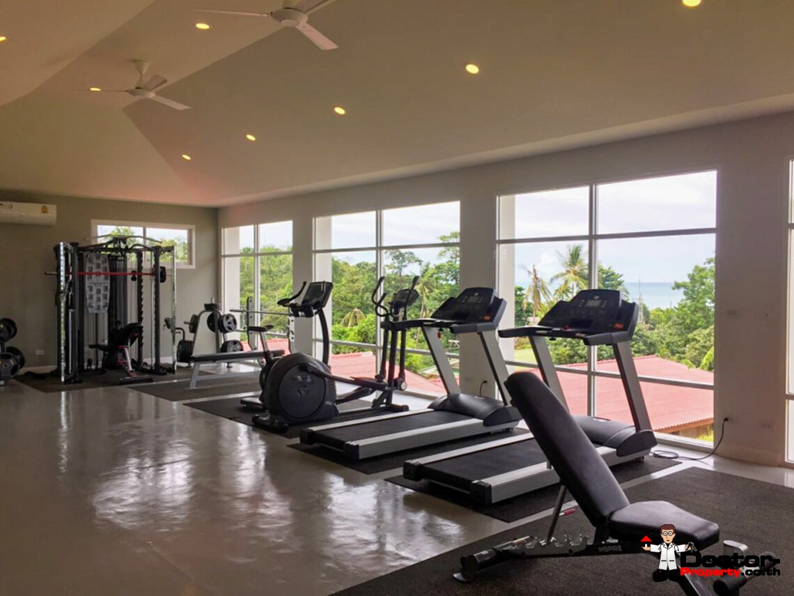 5 Bedroom Sea View Villa in Choeng Mon, Koh Samui – For Sale