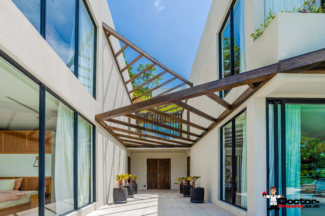Luxury 3 Bedroom Pool Villa with Sea View in Chaweng, Koh Samui – For Sale