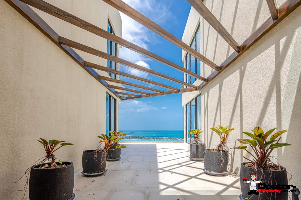 Luxury 3 Bedroom Pool Villa with Sea View in Chaweng, Koh Samui – For Sale