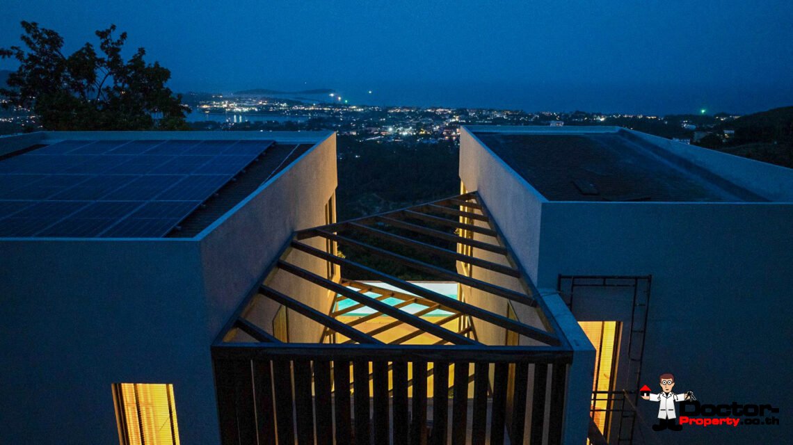 Luxury 3 Bedroom Pool Villa with Sea View in Chaweng, Koh Samui – For Sale