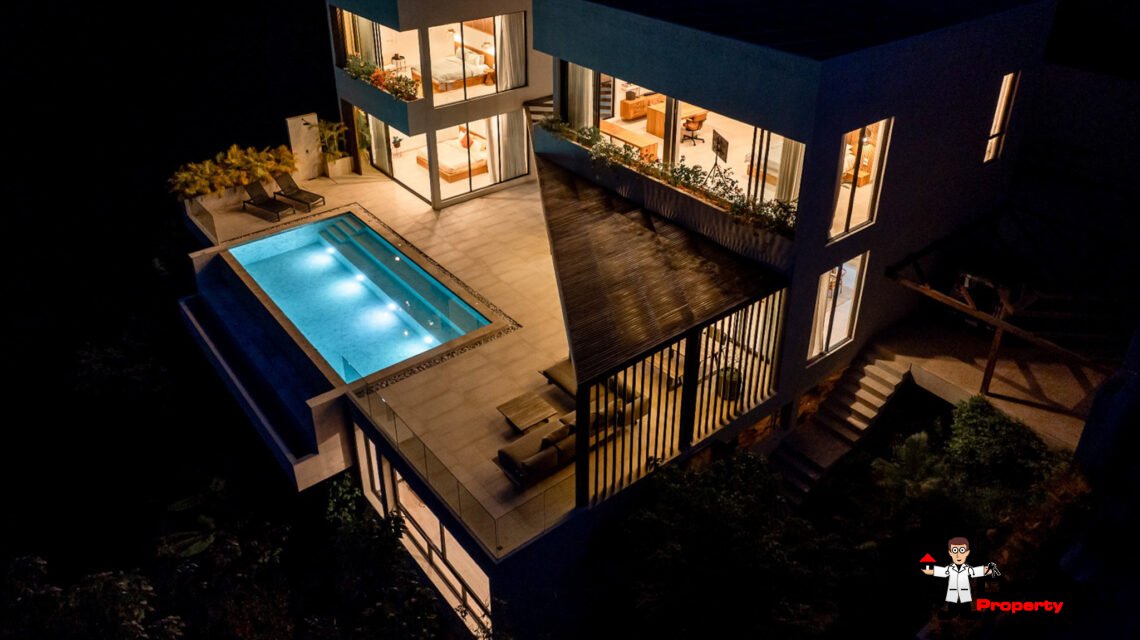 Luxury 3 Bedroom Pool Villa with Sea View in Chaweng, Koh Samui – For Sale