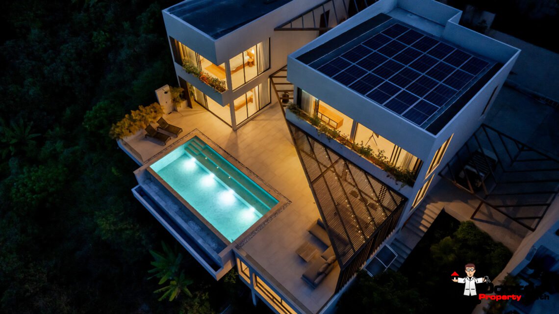 Luxury 3 Bedroom Pool Villa with Sea View in Chaweng, Koh Samui – For Sale