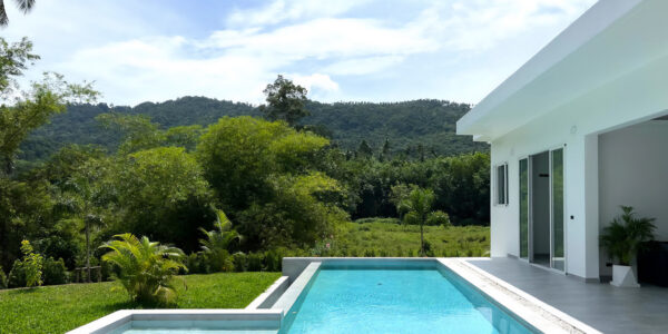 New 4 Bedroom Pool Villa with Mountain View in Lamai, Koh Samui – For Sale