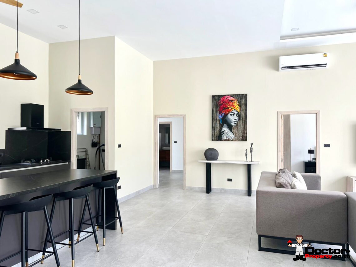 New 4 Bedroom Pool Villa with Mountain View in Lamai, Koh Samui – For Sale