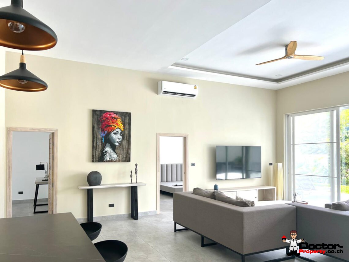 New 4 Bedroom Pool Villa with Mountain View in Lamai, Koh Samui – For Sale