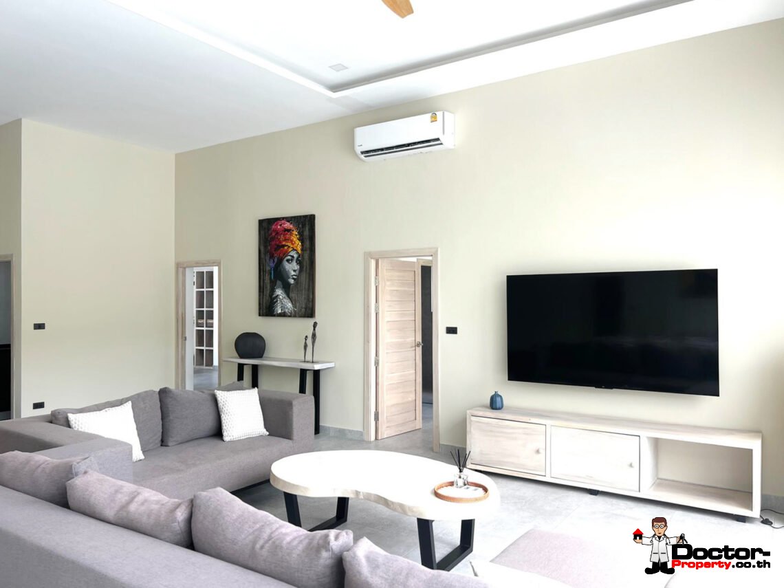 New 4 Bedroom Pool Villa with Mountain View in Lamai, Koh Samui – For Sale