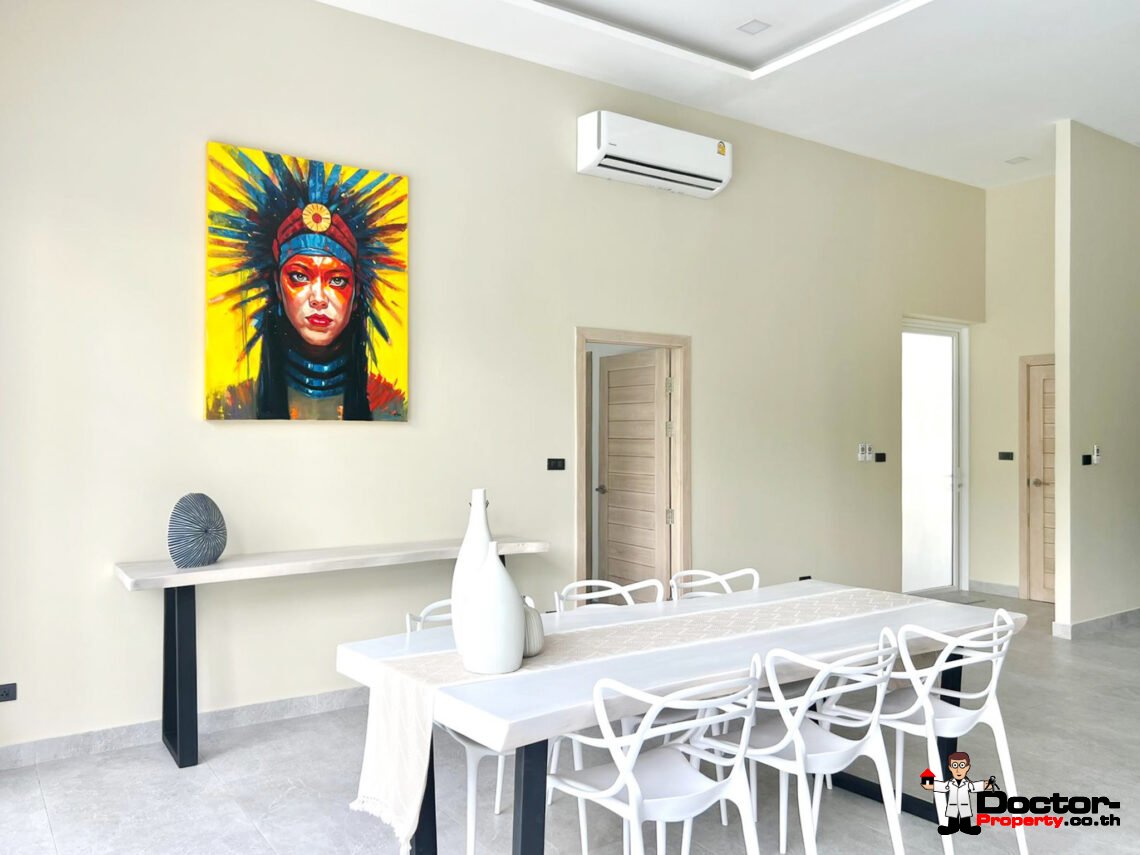 New 4 Bedroom Pool Villa with Mountain View in Lamai, Koh Samui – For Sale