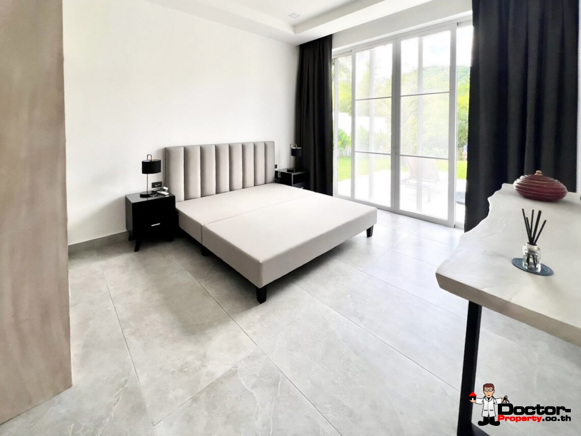 New 4 Bedroom Pool Villa with Mountain View in Lamai, Koh Samui – For Sale