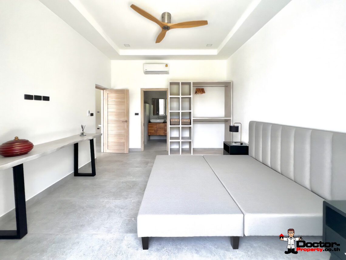 New 4 Bedroom Pool Villa with Mountain View in Lamai, Koh Samui – For Sale