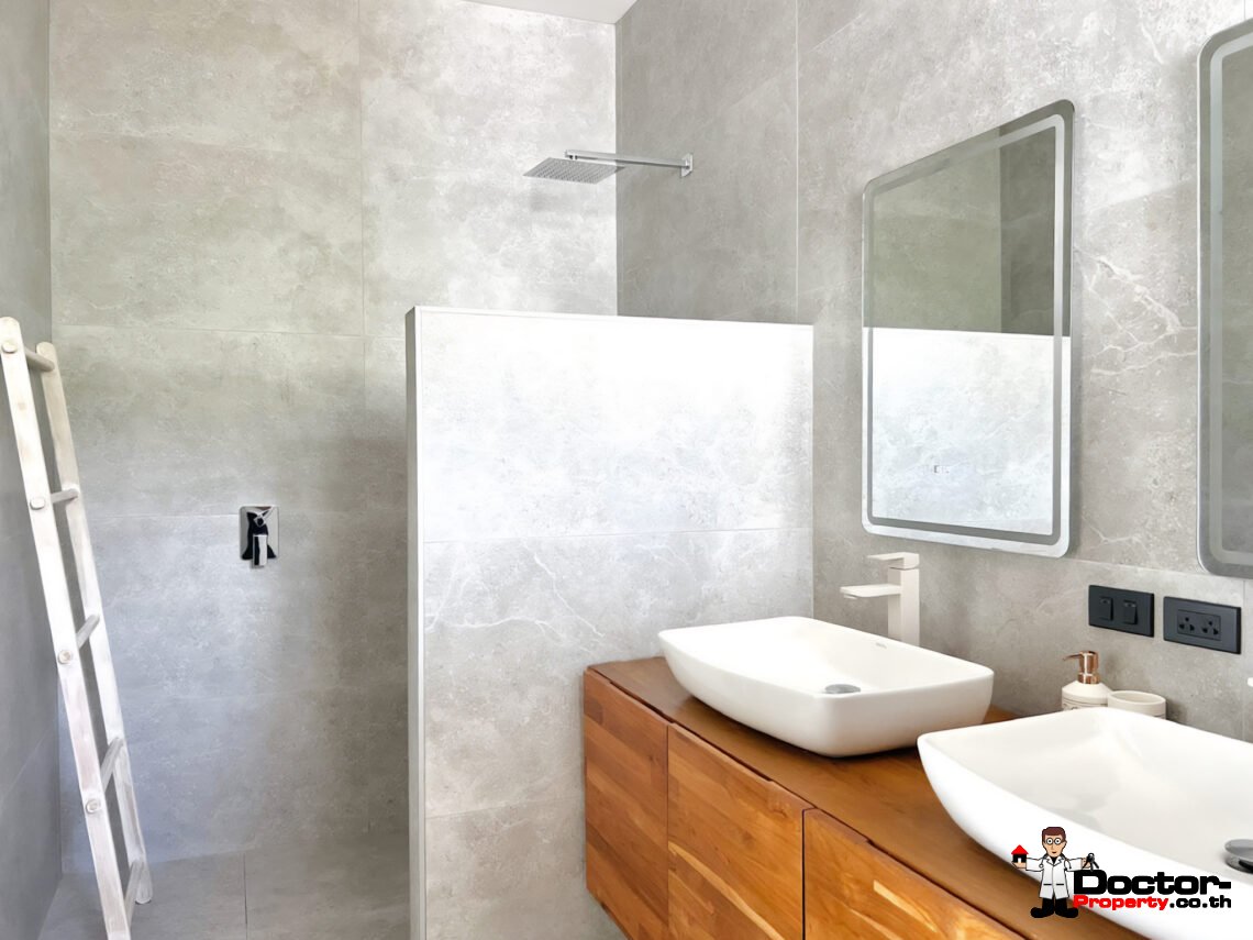 New 4 Bedroom Pool Villa with Mountain View in Lamai, Koh Samui – For Sale