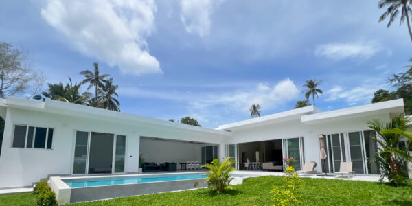 New 4 Bedroom Pool Villa with Mountain View in Lamai, Koh Samui – For Sale