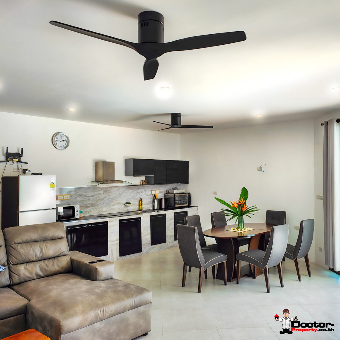 2 Bedroom Pool Villa with Mountain View in Lamai, Koh Samui – For Sale