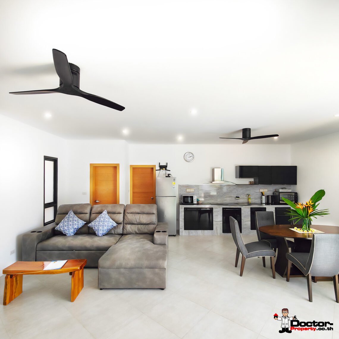 2 Bedroom Pool Villa with Mountain View in Lamai, Koh Samui – For Sale