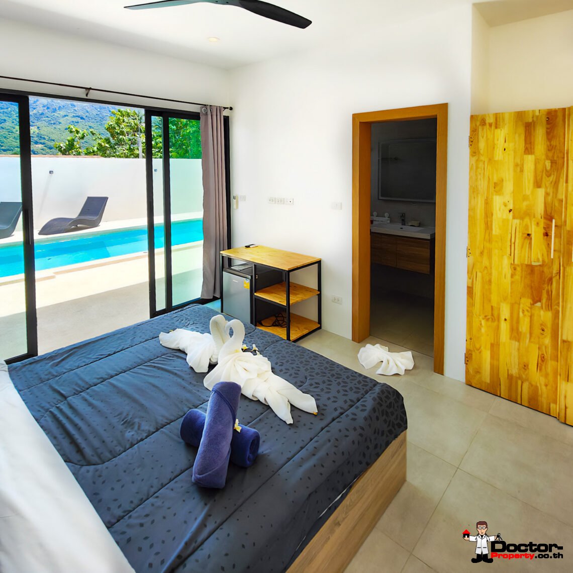 2 Bedroom Pool Villa with Mountain View in Lamai, Koh Samui – For Sale