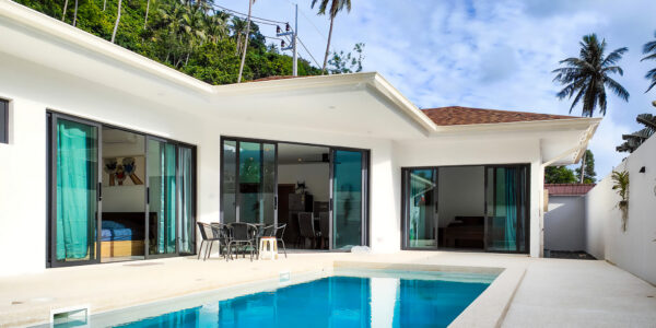 2 Bedroom Pool Villa with Mountain View in Lamai, Koh Samui – For Sale
